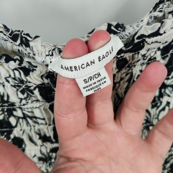 American Eagle Cotton Fit  Flare Dress - Picture 3 of 5